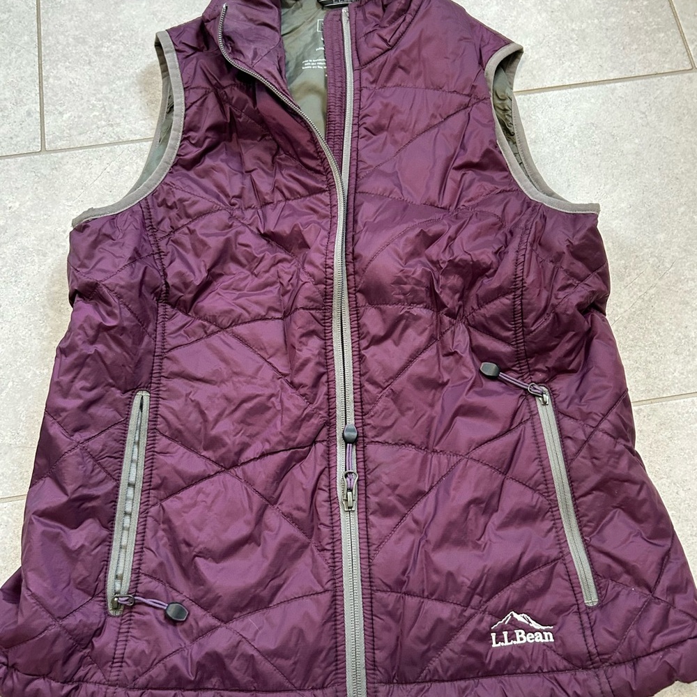 LLBEAN women’s puff vest